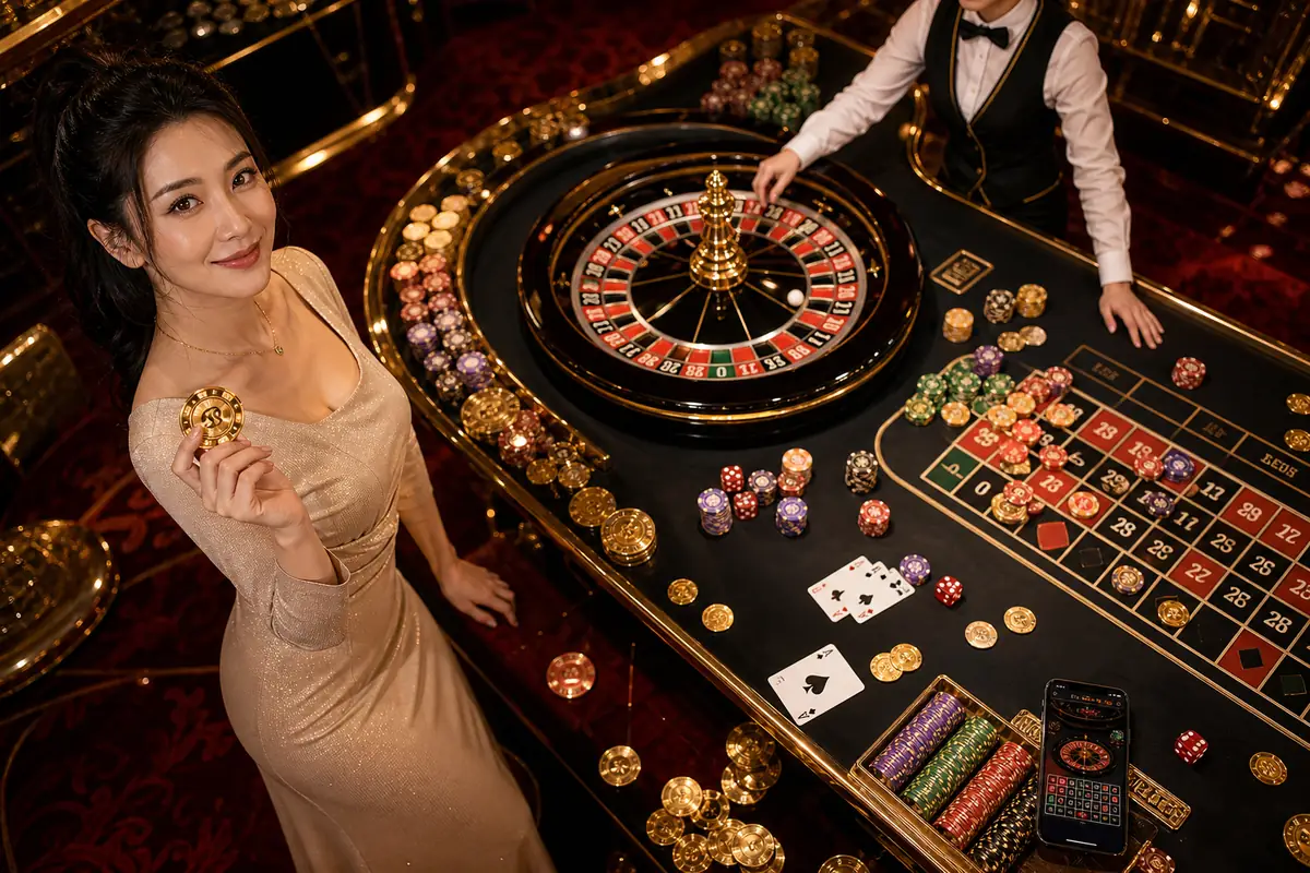 huat356 Casino meja live baccarat dealer sebenar
